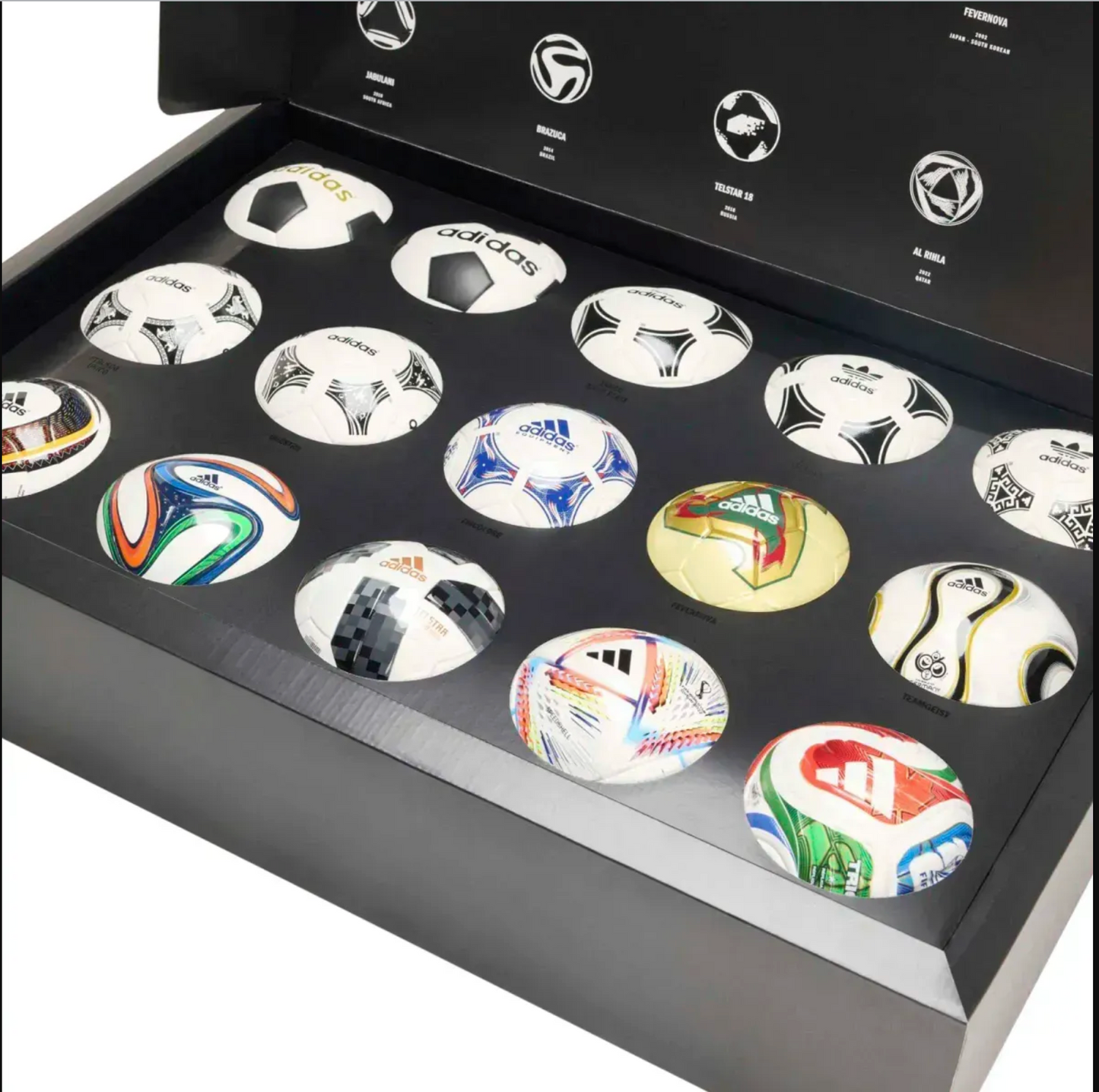 Set Adidas World Cup Historical Mini Soccer Ball Set